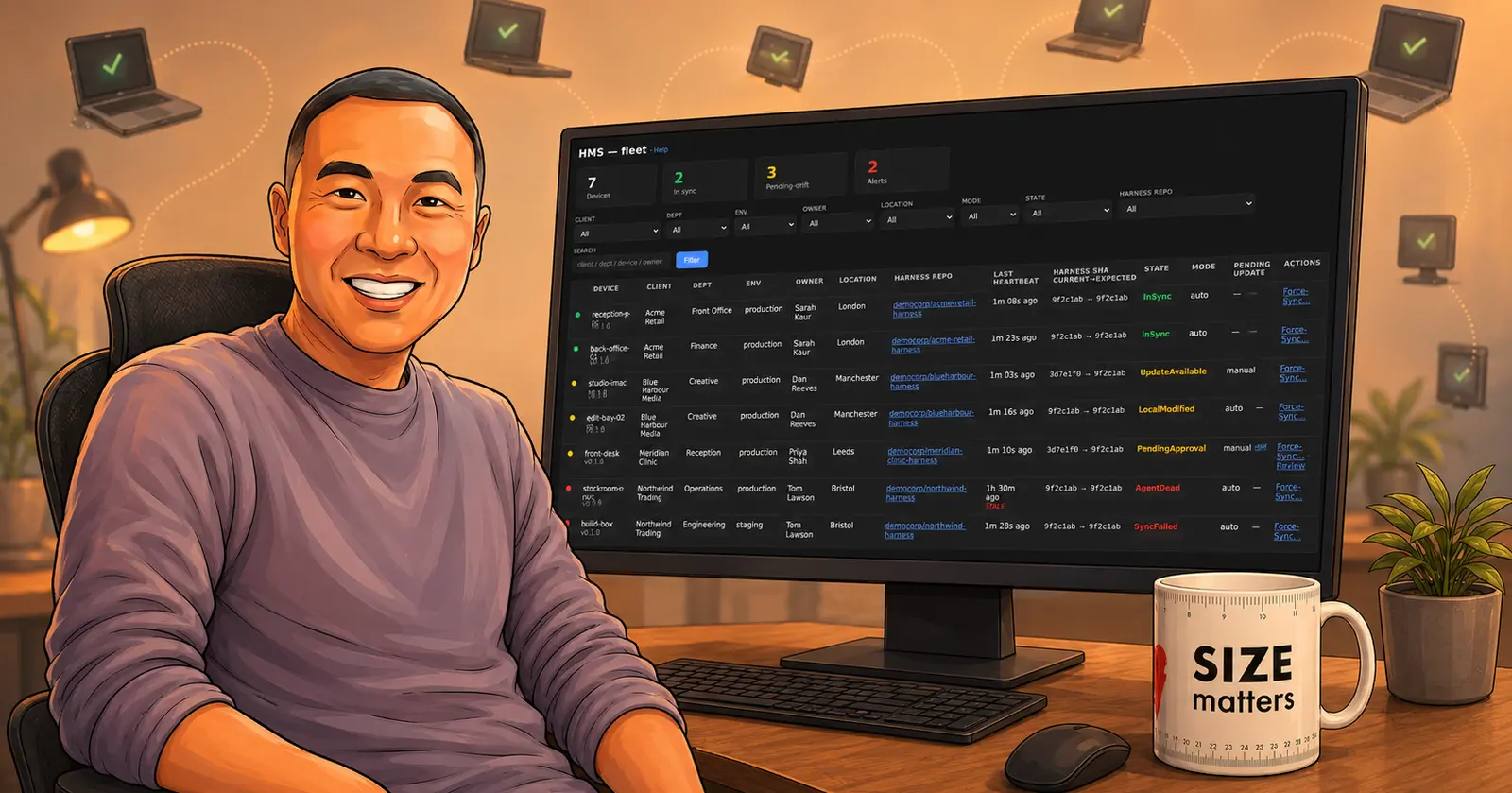 Client Harnesses Drift. Here's the Monitoring Dashboard That Catches It.