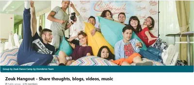 Zouk Hangout, 3.7K members. Thoughts, blogs, videos, music.