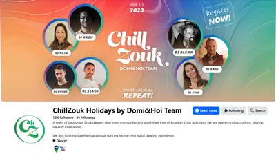ChillZouk Holidays by Domi&Hoi Team, 1.2K followers. Our Poland dance festival.